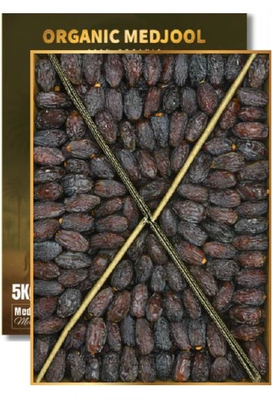 Small Premium — Original Aziz organic Medjool date carton