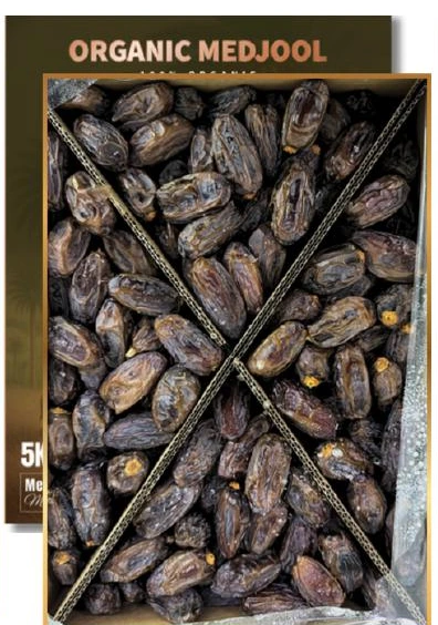 333 — Original Aziz organic Medjool date carton