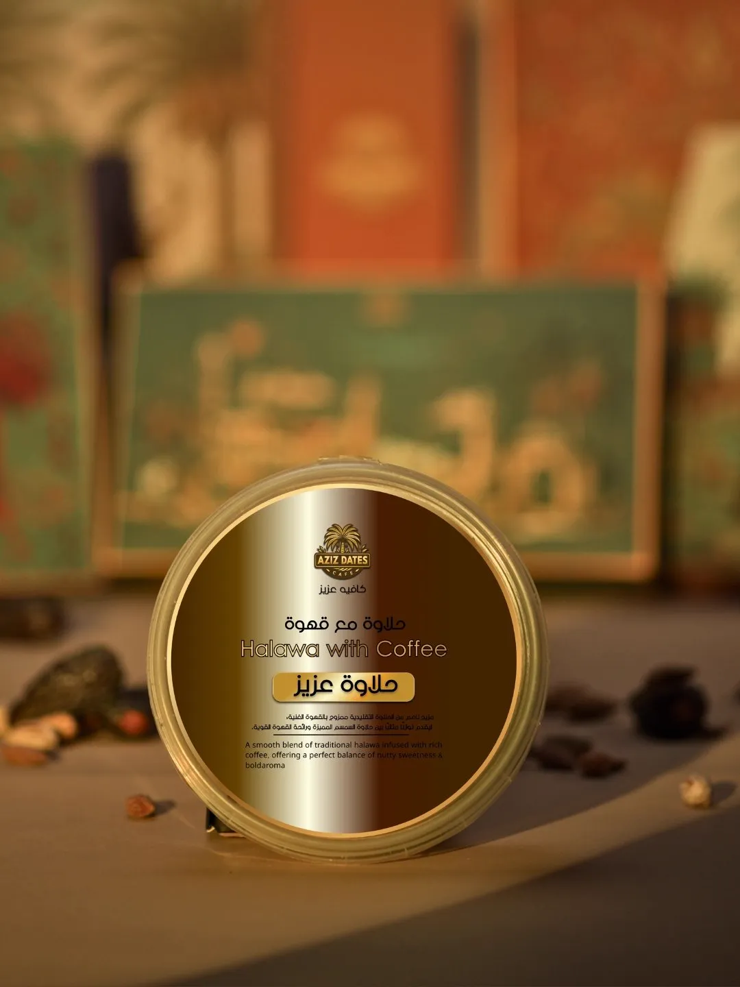 حلاوة بالقهوة